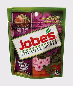 Jobe's Fertilizer Spikes For Hanging Baskets
