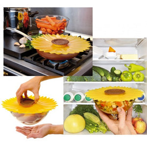 Silicone Lid - Sunflower (Small)