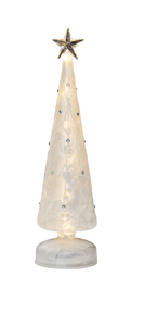 Tree Decor - Frosted White Textured LED