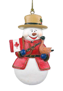 Ornament - Snowman Mountie