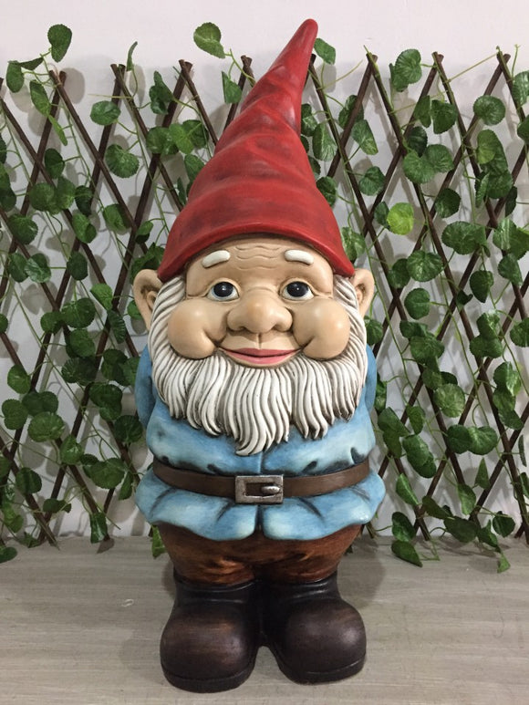Gnome - Chubby Cheeks with Red Hat