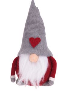 Gnome Decor - Grey Hat